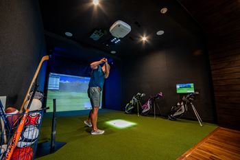 Golf and Multi-sport Simulator at CityWay, Indianapolis, IN