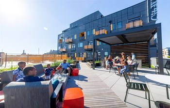 Rooftop Deck with Multi Seating Groups at CityWay, Indiana, 46204 - Photo Gallery 7