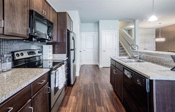 Modern Kitchens with Clean Steel Appliances at CityWay, Indianapolis, IN - Photo Gallery 37