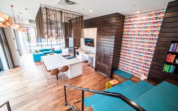 Amenity Lounge and Clubroom at CityWay, Indiana, 46204 - Photo Gallery 48