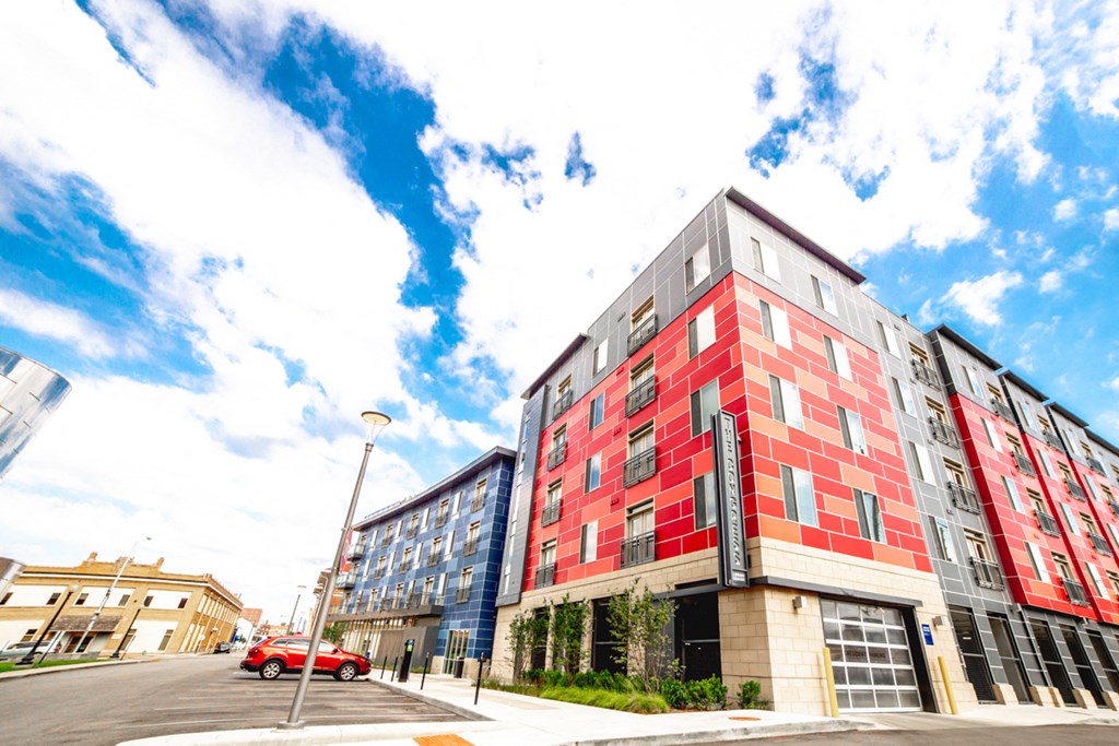 Exquisite Exterior Designs at The Congress at Library Square, Indianapolis, IN