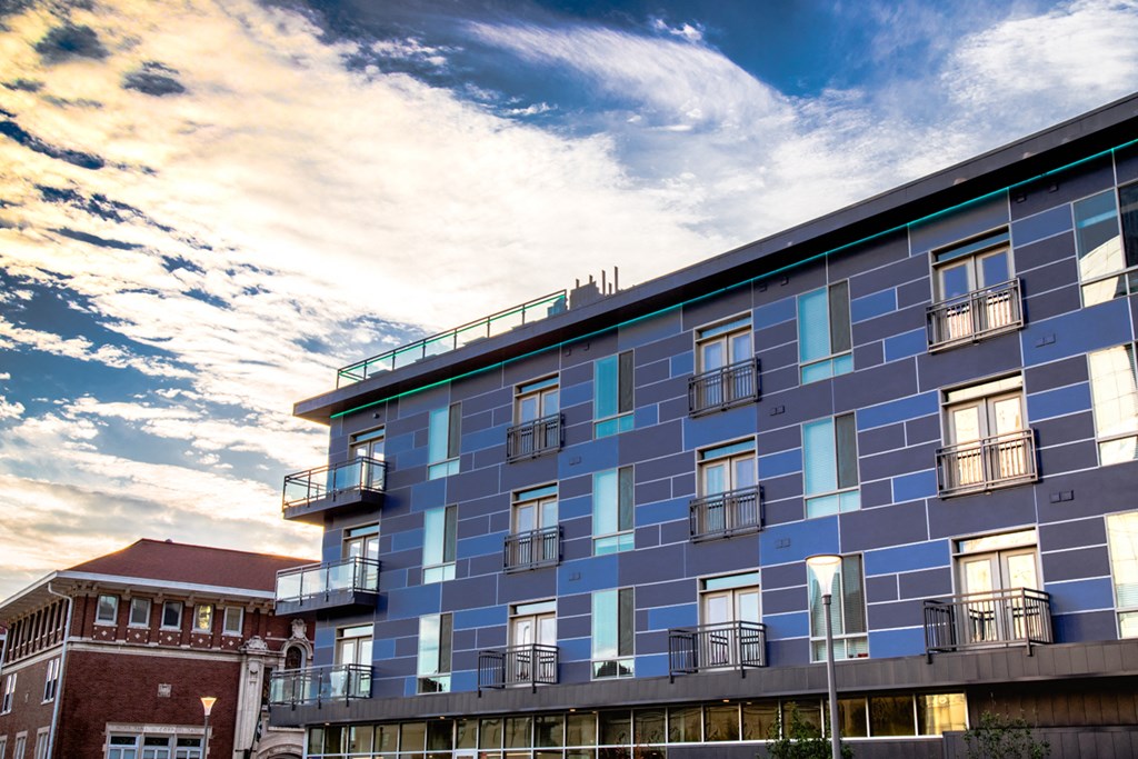 Exquisite Exterior at The Congress at Library Square, Indianapolis, Indiana
