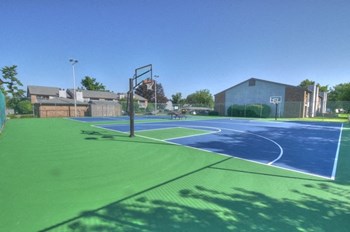 Full Outdoor Basketball Court Full Outdoor Basketball Court at Canter Chase Apartments, Louisville, KY, 40242 - Photo Gallery 3