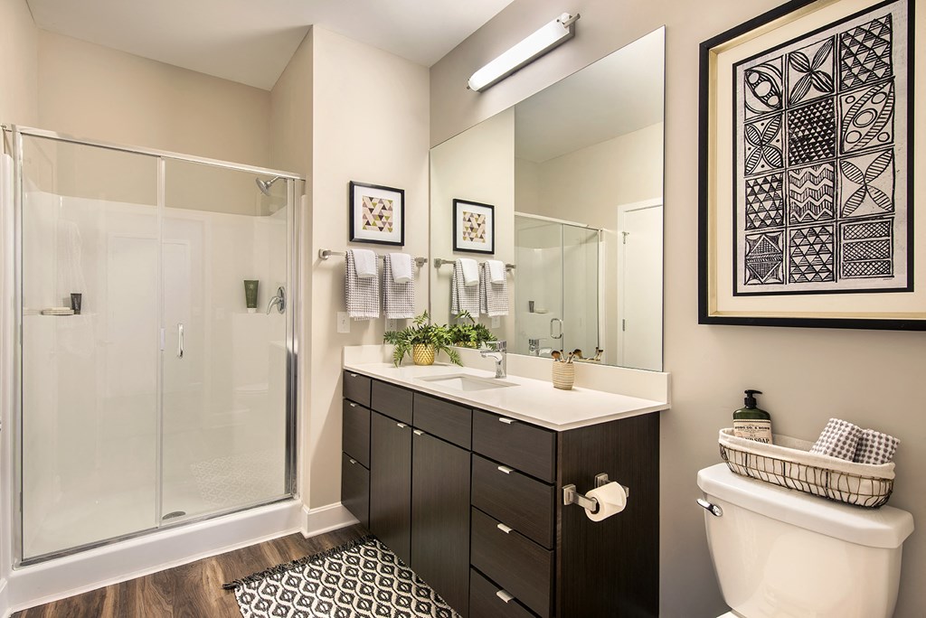 Spacious Bathrooms at Union Berkley, Missouri, 64120