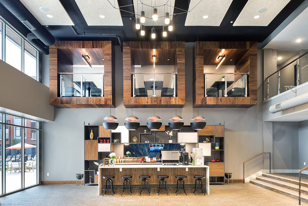 Complimentary Coffee, Lattes & Espressos by City Market Coffee served by your own On-Site Barista at Union Berkley, Missouri, 64120