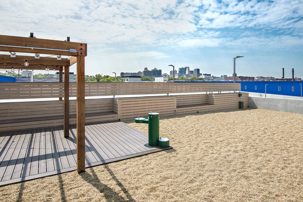 1,600 sq. ft. Private, Elevated Bark Park at Union Berkley, Missouri, 64120