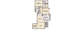 Georgetown Floor Plan at Providence at Old Meridian, Indiana