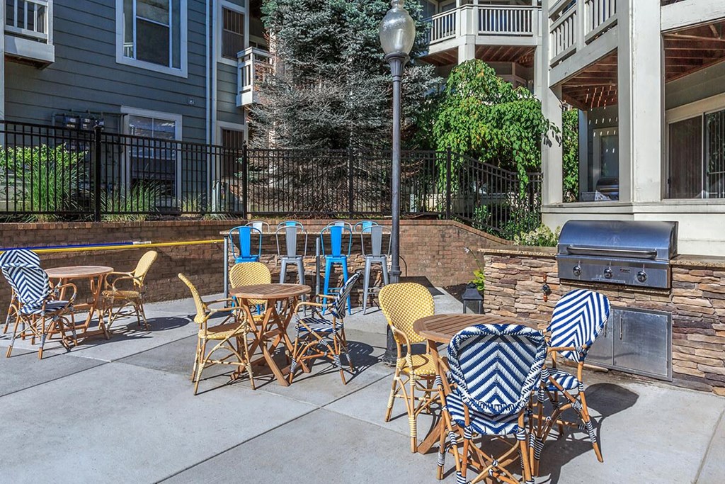 Grill area at Altitude at Blue Ash, Ohio, 45242