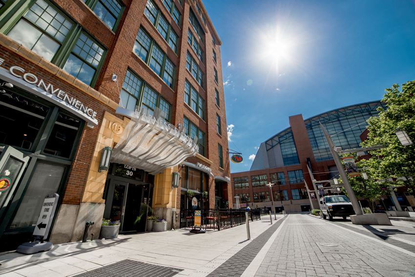 Street View at Harness Factory Lofts, Managed by Buckingham Urban Living, Indianapolis - Photo Gallery 1