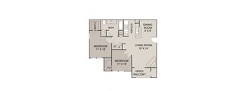 a floor plan of a bedroom house