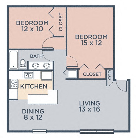 Jamison (2.10a) FloorPlan Jamison (2.10a) FloorPlan at Barrington Estates Apartments, Indianapolis, IN
