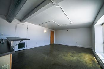 High Ceiling In Apartments at Janus Lofts, Managed by Buckingham Urban Living, Indianapolis