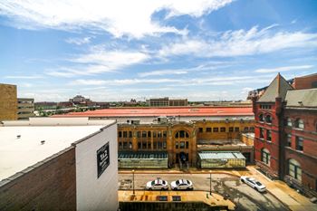 Drone View Of Property at Janus Lofts, Managed by Buckingham Urban Living, Indianapolis, Indiana