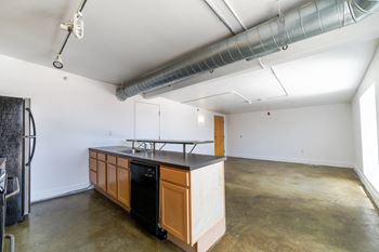 Modular Kitchen at Janus Lofts, Managed by Buckingham Urban Living, Indiana