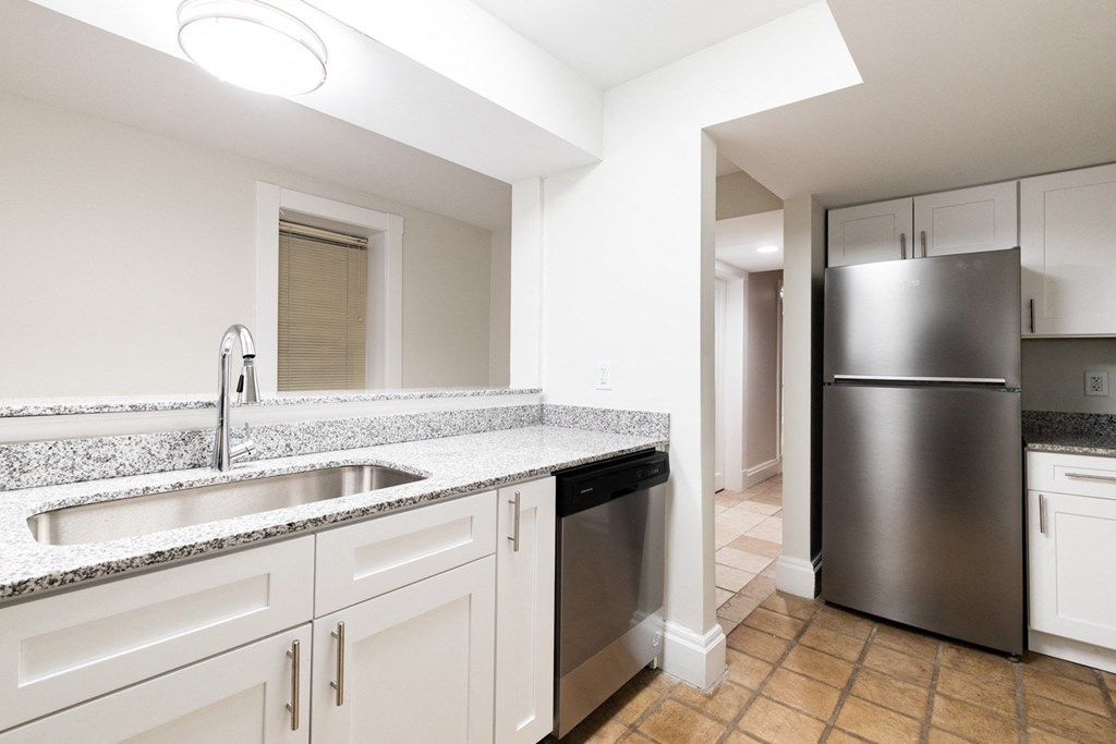 Kitchen Sink at Lockerbie Court on Mass Ave, Indianapolis