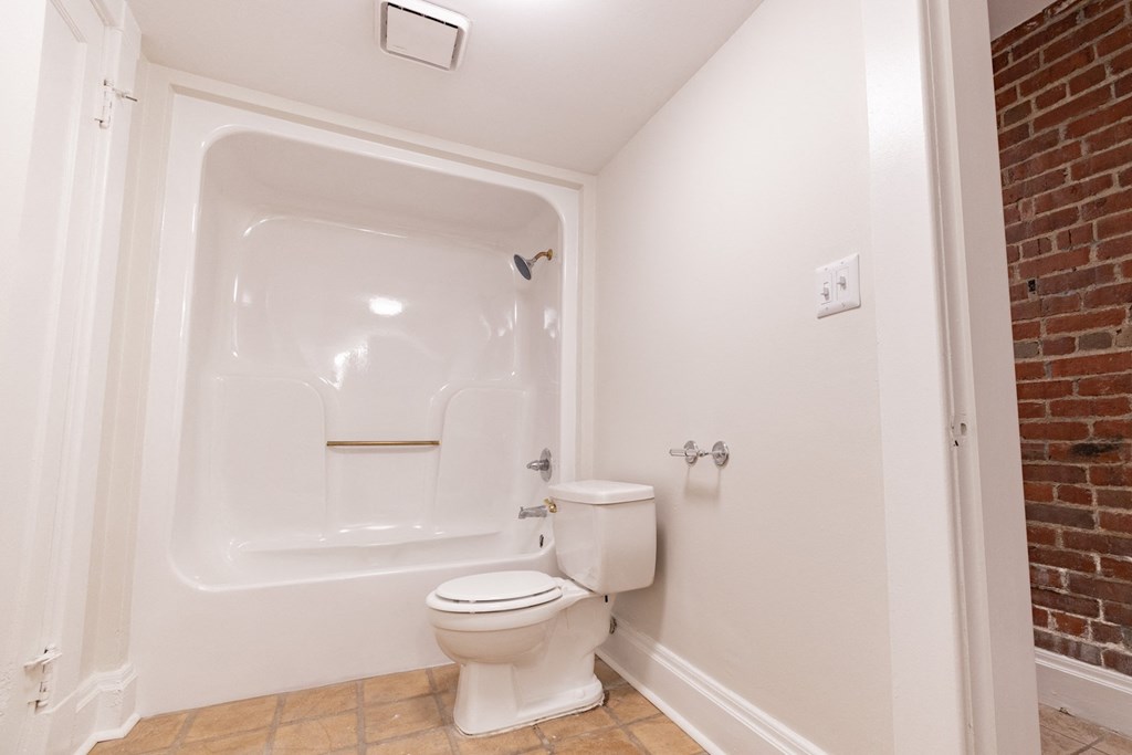 Soaking Tubs With Ceramic Tile at Lockerbie Court on Mass Ave, Indianapolis, 46204