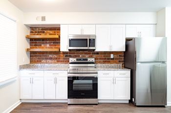 Kitchen With New Appliances at Monon Living, Indianapolis