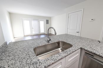 Stainless Steel Sink With Faucet at Monon Living, Indiana, 46220