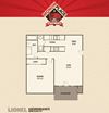 Monon Place I - 1 Bedrooms FloorPlan Monon Place I - 1 Bedrooms FloorPlan at Buckingham Monon Living, Indiana, 46220