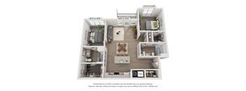 a floor plan of lodges at the avenues