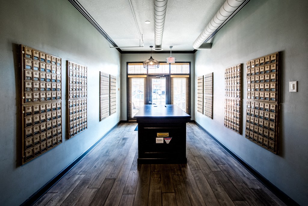 Delivery Lockers at Providence at Old Meridian, Carmel, Indiana