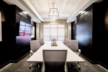 Carpeted Conference Room at Providence at Old Meridian, Indiana