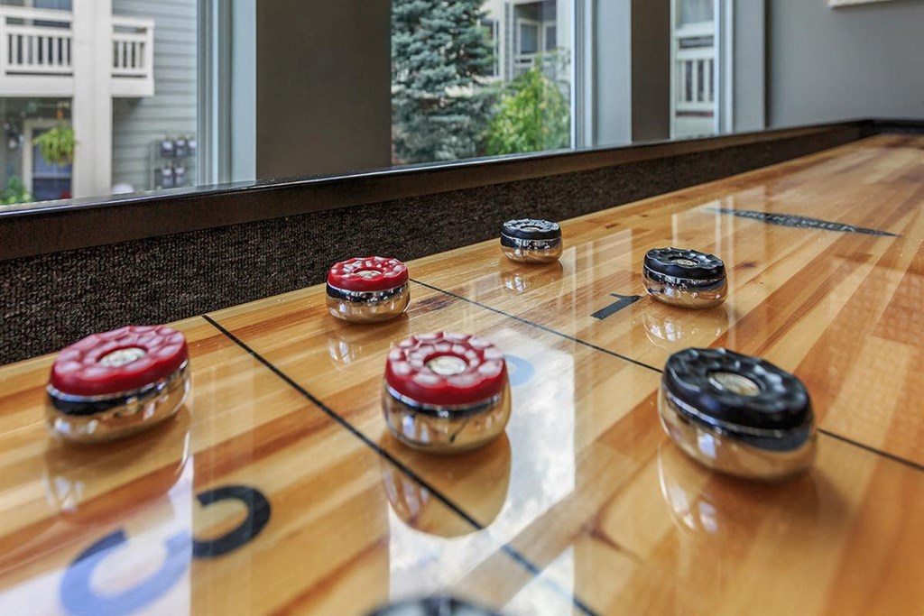 Skeeball close up at Altitude at Blue Ash, Blue Ash, Ohio