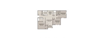 a floor plan of a bedroom house
