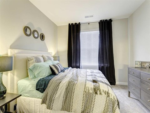 Contemporary Bedroom Design at Whetstone Flats, Nashville, Tennessee