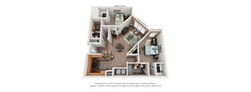 bedroom floor plan an open concept layout with a lot of natural light