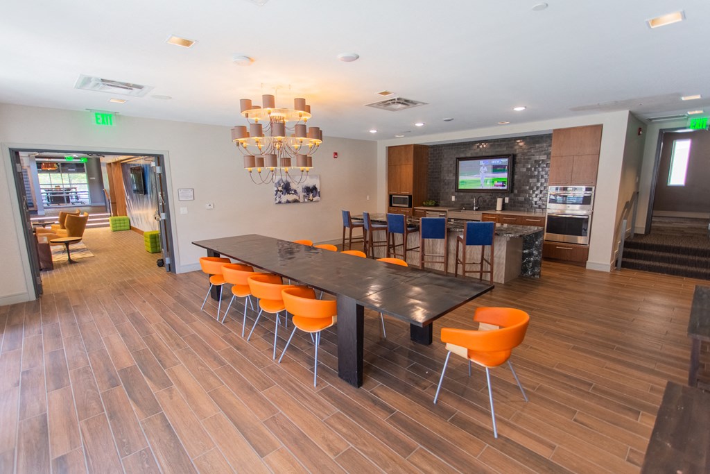 Private Demonstration Kitchen & Group Dining Area at Union Berkley, Kansas City, MO, 64120
