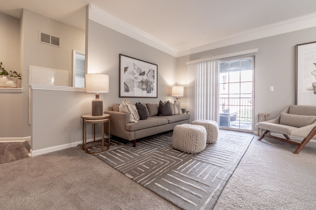 Modern Living Room at The Village on Spring Mill, Carmel, 46032