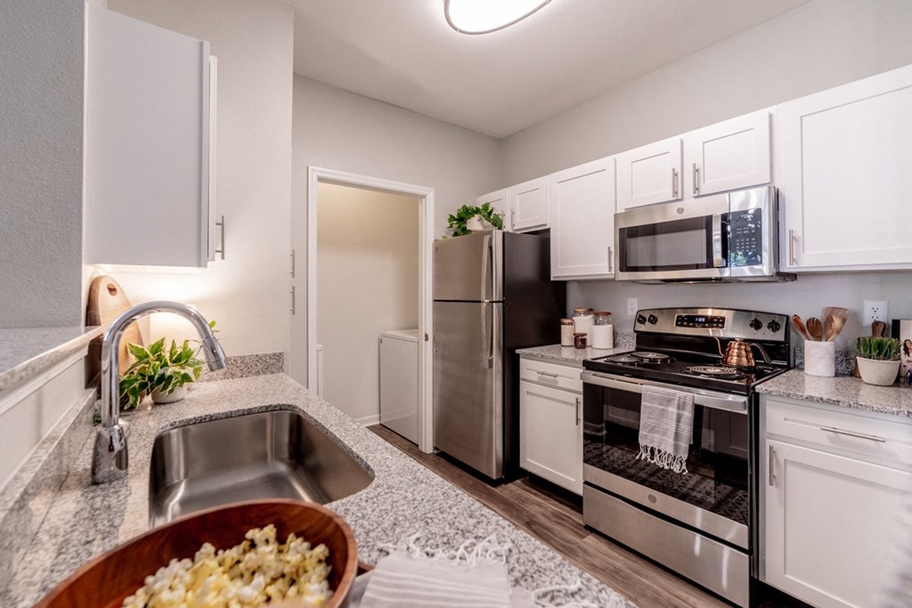 Sink With Faucet at The Village on Spring Mill, Indiana, 46032