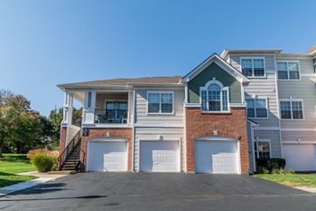 Ample Parking Area And Detached Garages Available at The Village on Spring Mill, Indiana, 46032