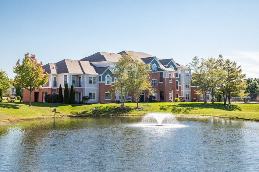 Sparking Lake Within Community Sparking Lake Within Community at The Village on Spring Mill, Carmel, Indiana - Photo Gallery