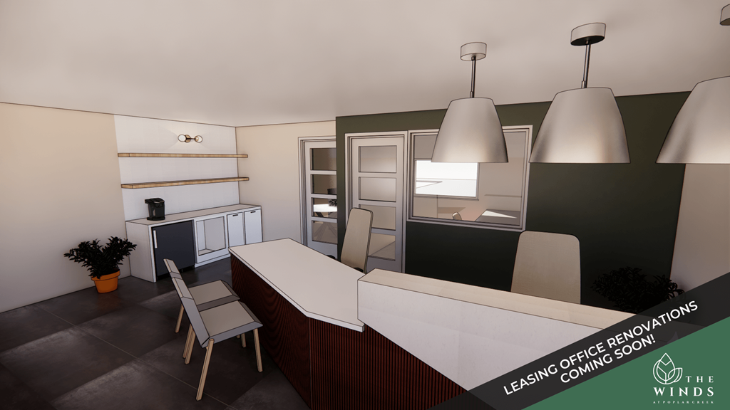 a room with a view at The Winds at Poplar Creek, Schaumburg, IL, 60194