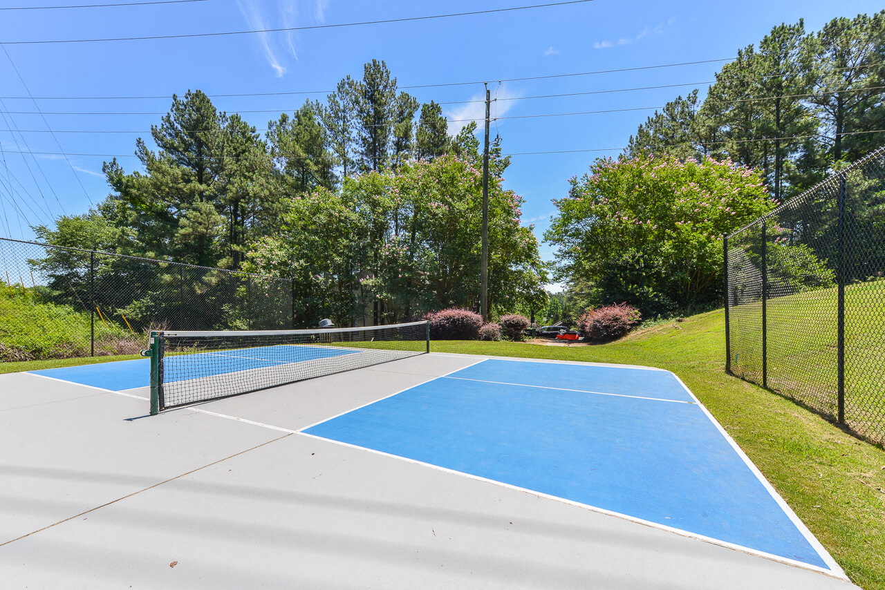 Synthetic Tennis Court at Rosemont Vinings Ridge, Georgia