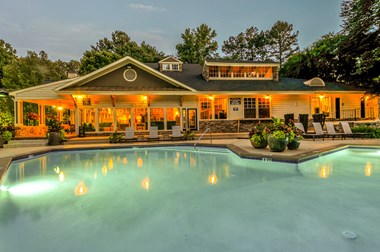 Pool With Clubhouse View at Rosemont Vinings Ridge, Atlanta, GA, 30339
