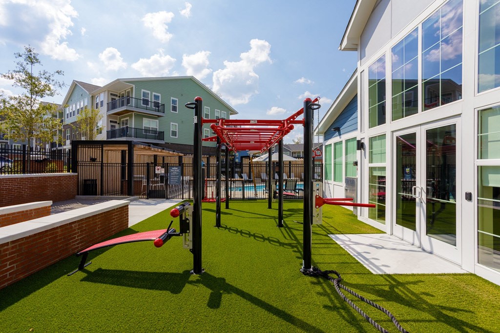 Outdoor Fitness Center at Whetstone Flats, Nashville, Tennessee