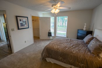 Bedroom With Ceiling Fan at Residence at White River, Indiana, 46228 - Photo Gallery 22