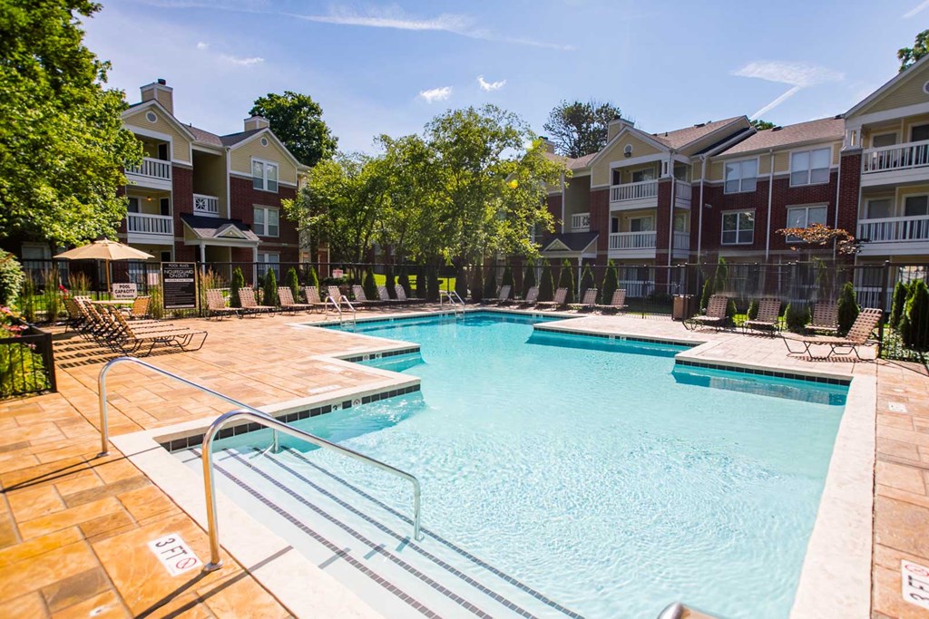 Glimmering Pool at Residence at White River, Indianapolis