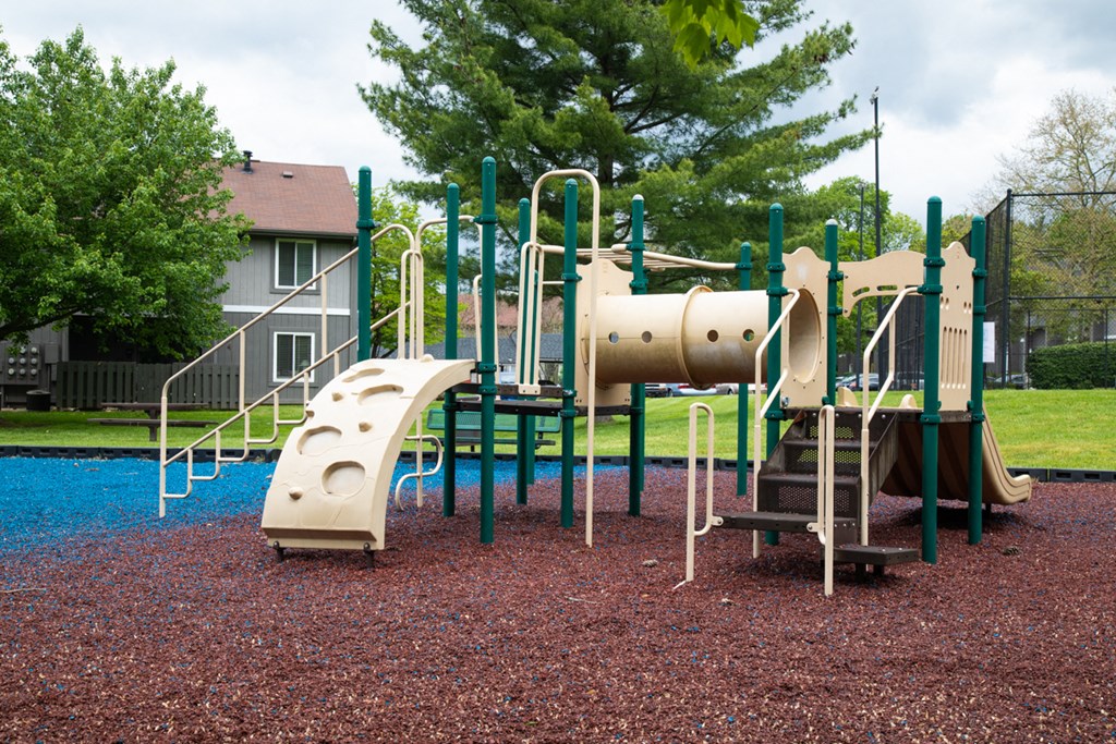 On-Site Tot Lot at Woodbridge Apartments, Kentucky