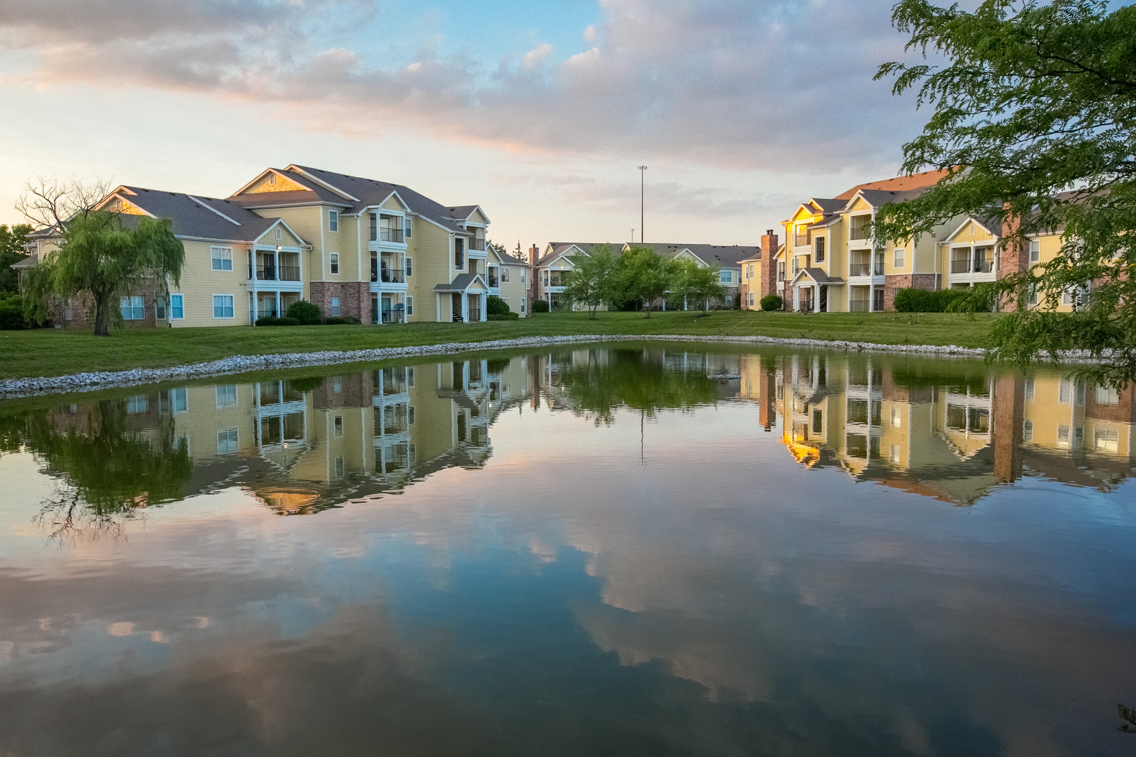 Duck Pond at Center Point Apartments, Indiana, 46214