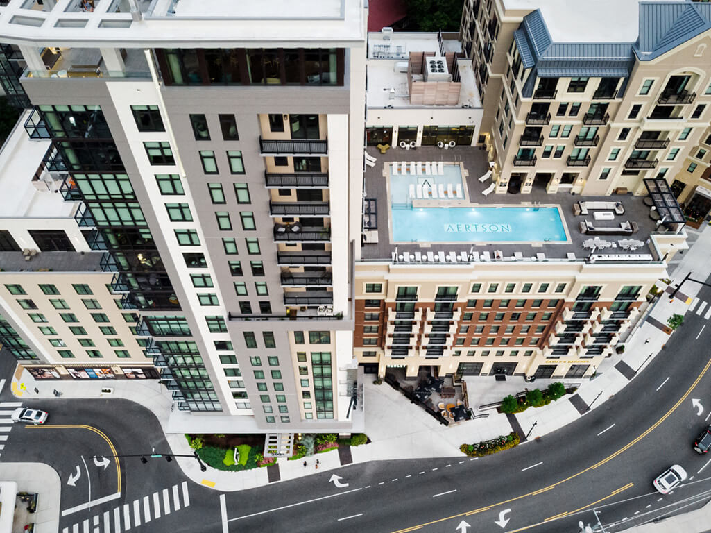 Aerial Exterior View at Aertson Midtown, Tennessee