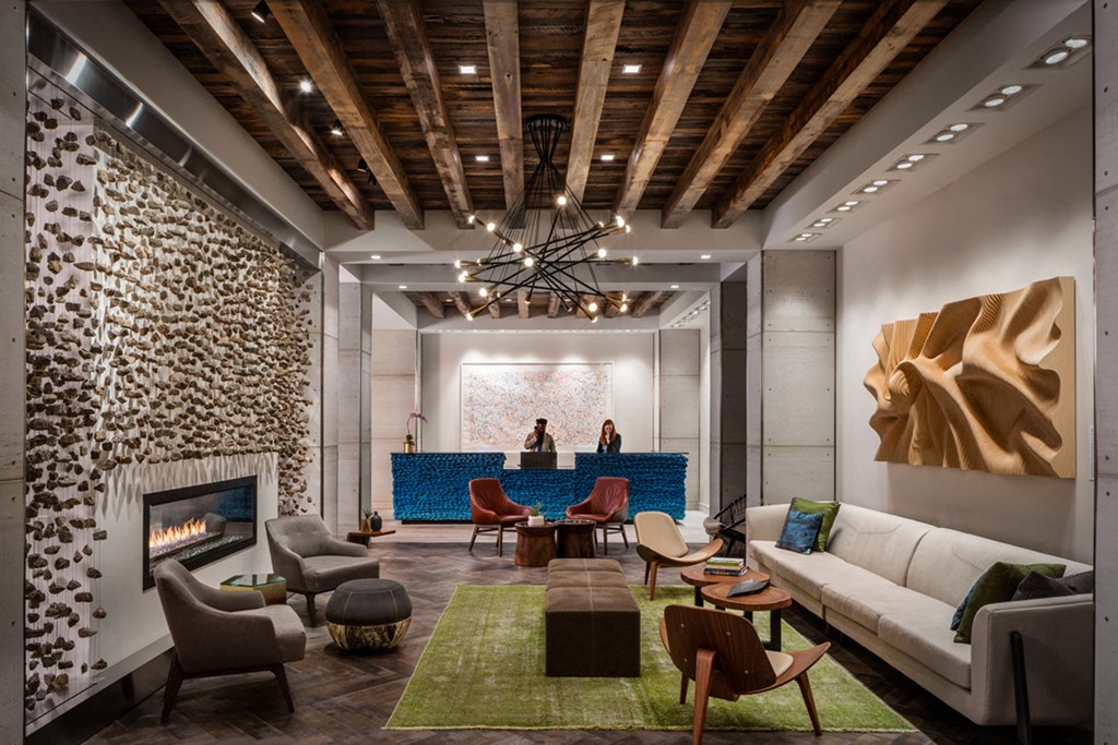 Exquisite Hotel Reception Area at Aertson Midtown, Nashville, 37203