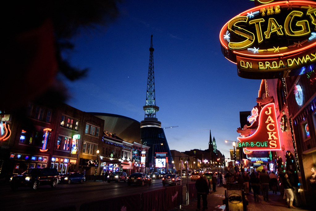 Night Life at Aertson Midtown, Nashville, TN, 37203