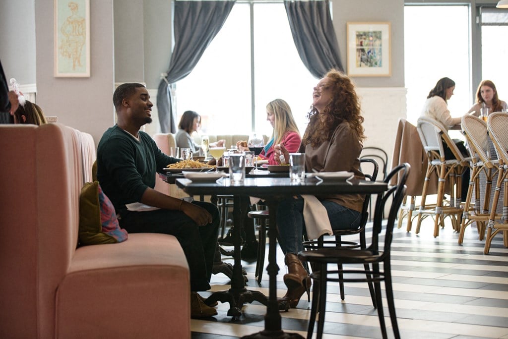 Enjoying With Friend at Aertson Midtown, Nashville, 37203