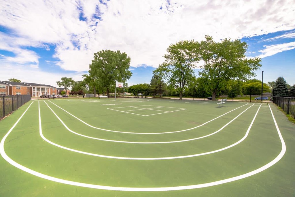 the tennis court is available for tenants to use