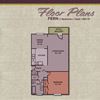 1 Bedroom 1 Bathroom Floor Plan 1 Bedroom 1 Bathroom Floor Plan at Gramercy, Carmel, IN