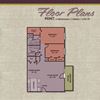 2 Bed 2 Bath Floor Plan 2 Bed 2 Bath Floor Plan at Gramercy, Carmel, Indiana